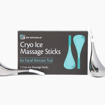 Cryo Ice Globes Facial Massage Sticks, Set of Two