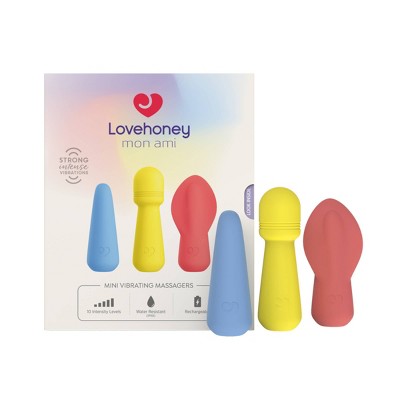 Mon Ami Trio Clitoral Mini Massagers Set