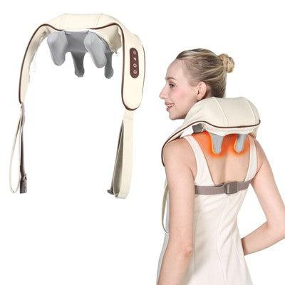 Teendow Heated Neck Shoulder Back Multi-Mode Massager