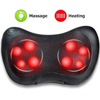Shiatsu Massage Pillow with Heat for Car Use