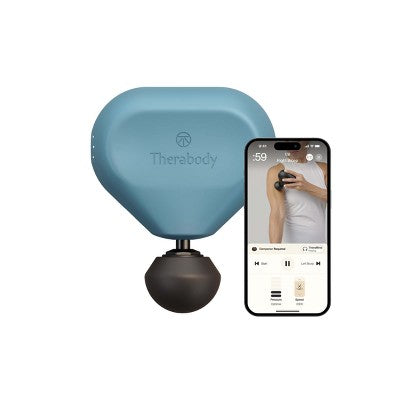 Mini Travel Percussion Massager in Teal