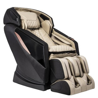 Beige L-Track Massage Chair