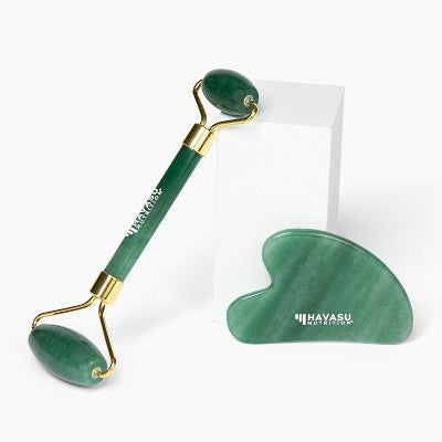 Roller and Gua Sha Lymphatic Massage Set