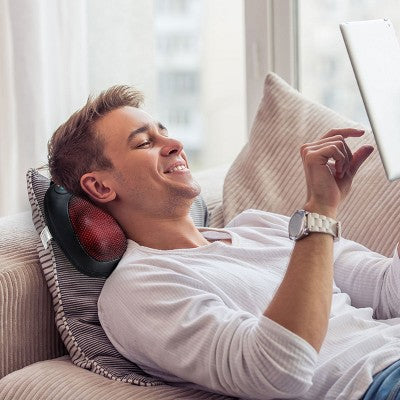 Shiatsu Massage Pillow with Heat for Car Use