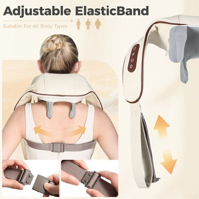 Teendow Heated Neck Shoulder Back Multi-Mode Massager