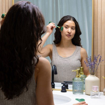 Roller and Gua Sha Lymphatic Massage Set