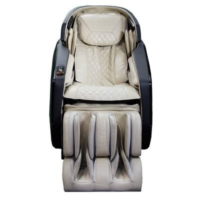 Beige L-Track Massage Chair